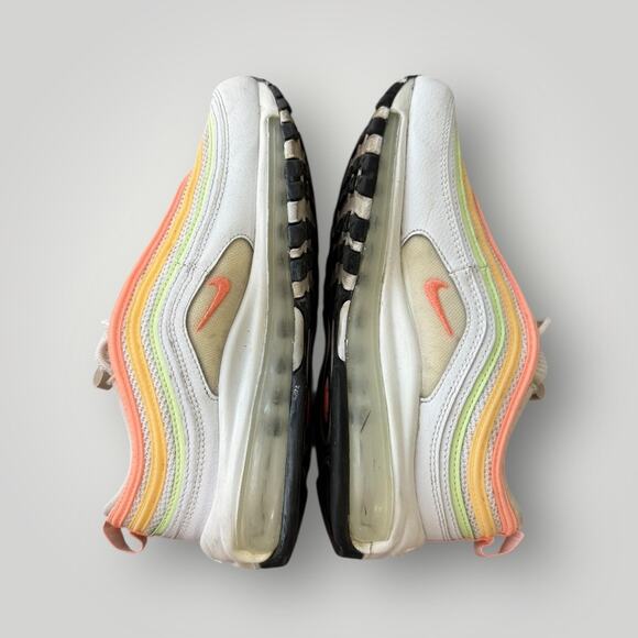 Air Max 97 Essential 'White Melon Mint Volt' Women Sz 7 women CZ6087 100 - Picture 6 of 7